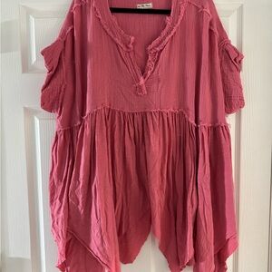 Free People Pink Women's Top